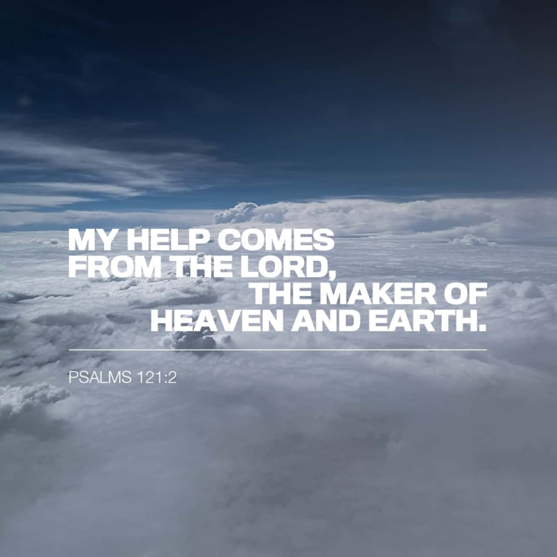 my help comes from the Lord